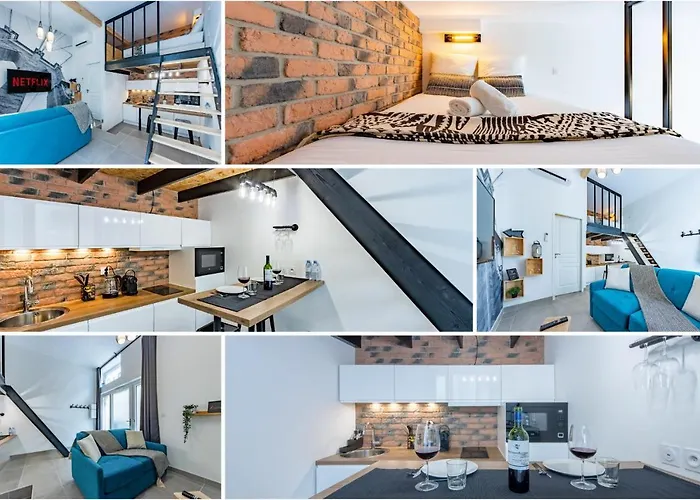 L'industriel Agenais - Appart'hotel - Clim - Netflix - Parking Gratuit - Nestor & Margot Lejlighed *