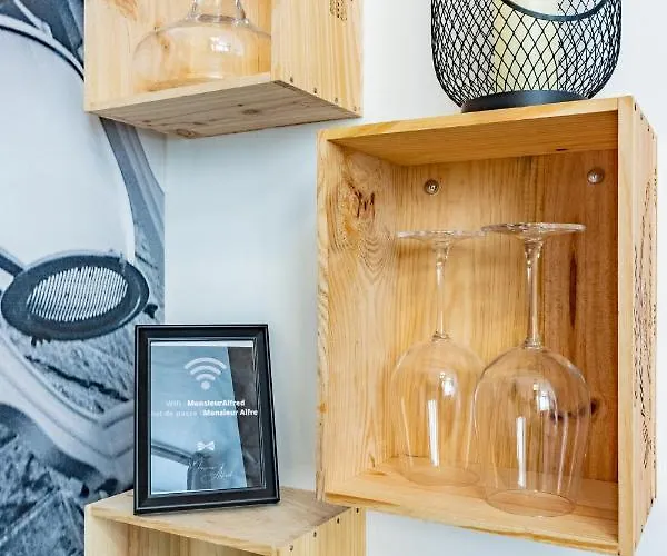 L'industriel Agenais - Appart'hotel - Clim - Netflix - Parking Gratuit - Nestor & Margot Agen